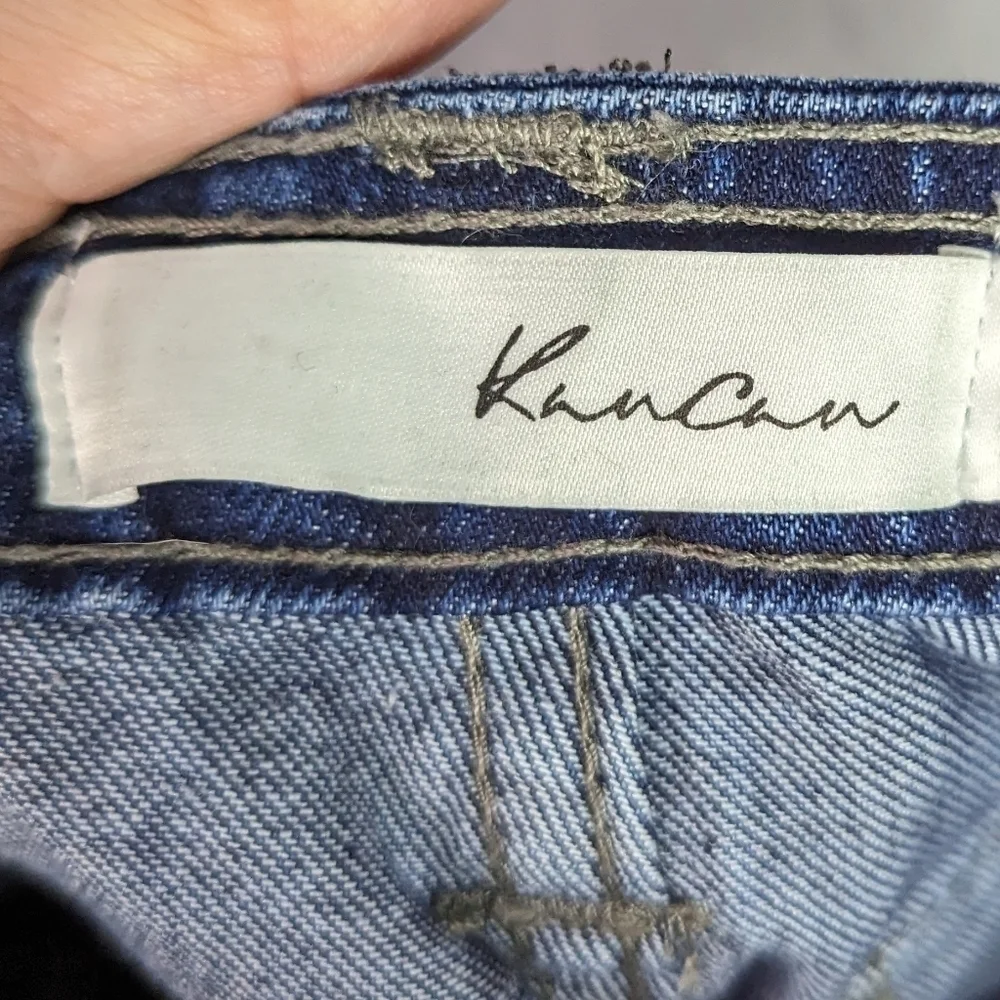Kancan Bobbie Slim Straight Cargo Jeans Sz 7/27